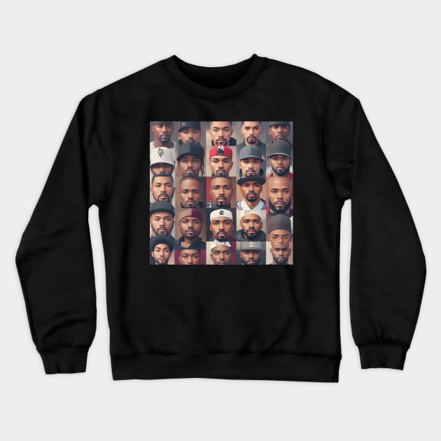 Hip-Hop Heads Crewneck Sweatshirt by FASHION FIT